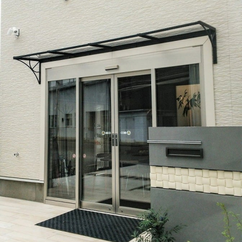 Door canopy wrought iron CAN-2015-001