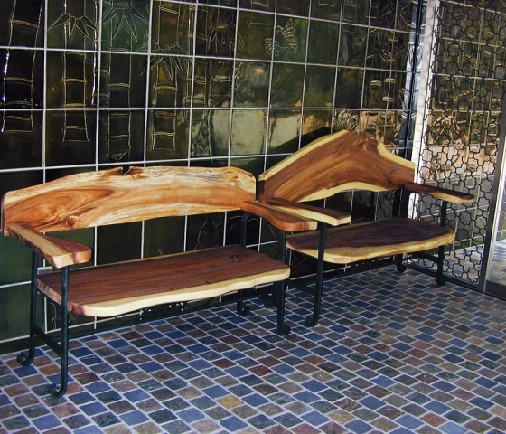 Furniture wrought iron BENCH FU-2005-001